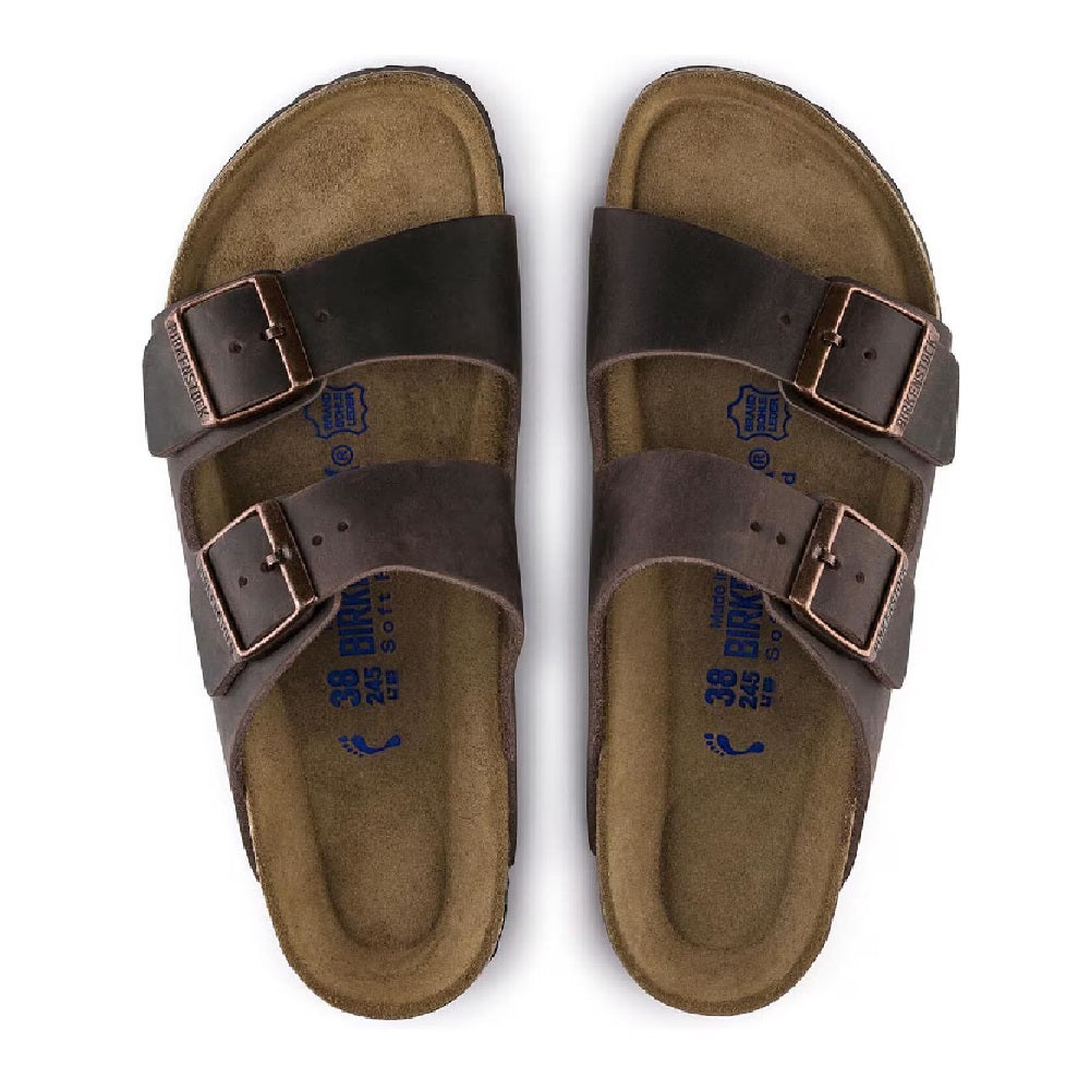 Unisex Birkenstock Arizona Soft Footbed Narrow Fit Habana (0452763)