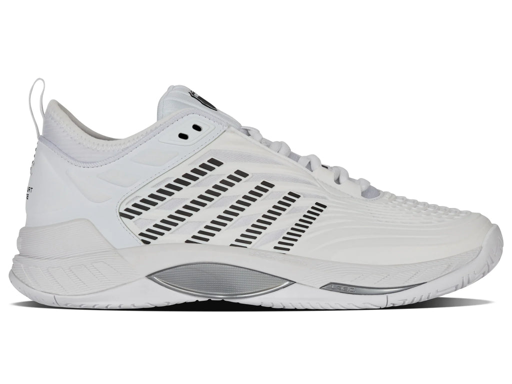 Kswiss Men's Hypercourt Supreme 2 Tennis Shoes in White/Black