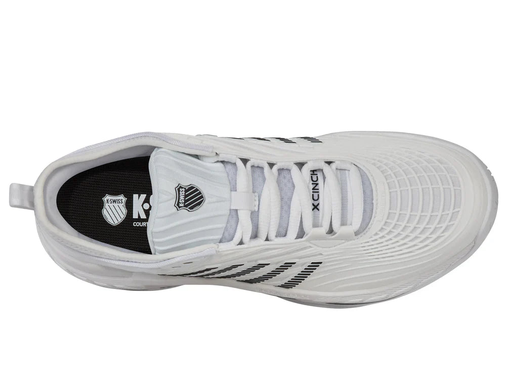 Kswiss Men's Hypercourt Supreme 2 Tennis Shoes in White/Black