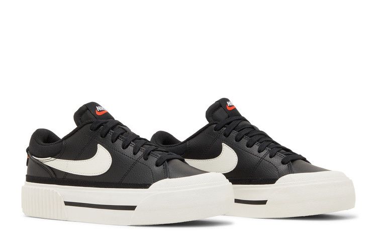 Nike Court Legacy Lift Black Sail (Women's)