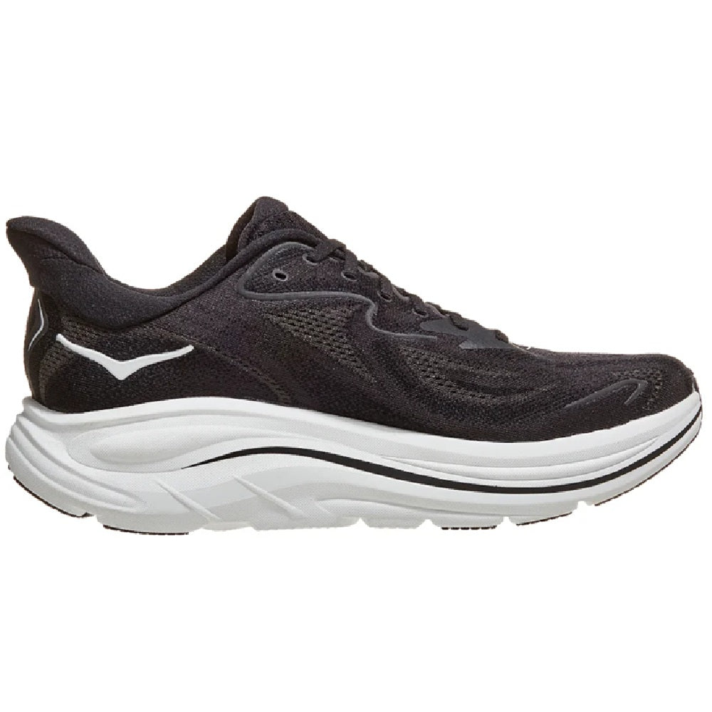Men's HOKA Clifton 10 Black/White (1162030-BWHT)
