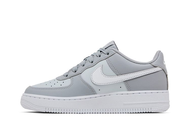 Nike Air Force 1 Wolf Grey Pure Platinum White (GS)