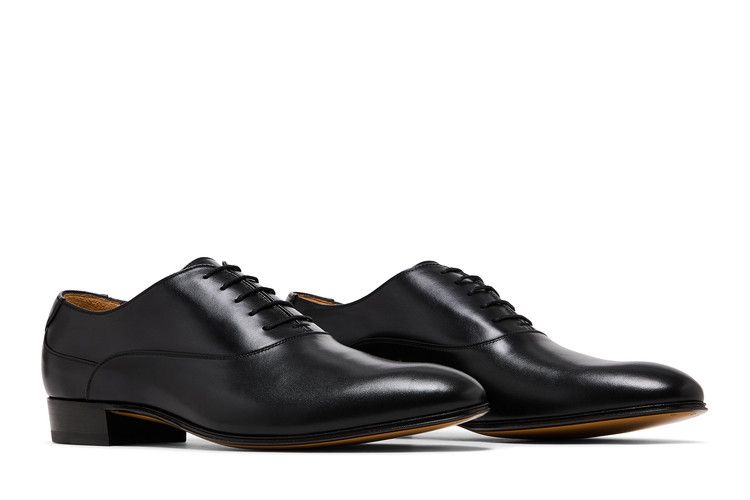 Gucci Lace-up Shoe With Double G Black