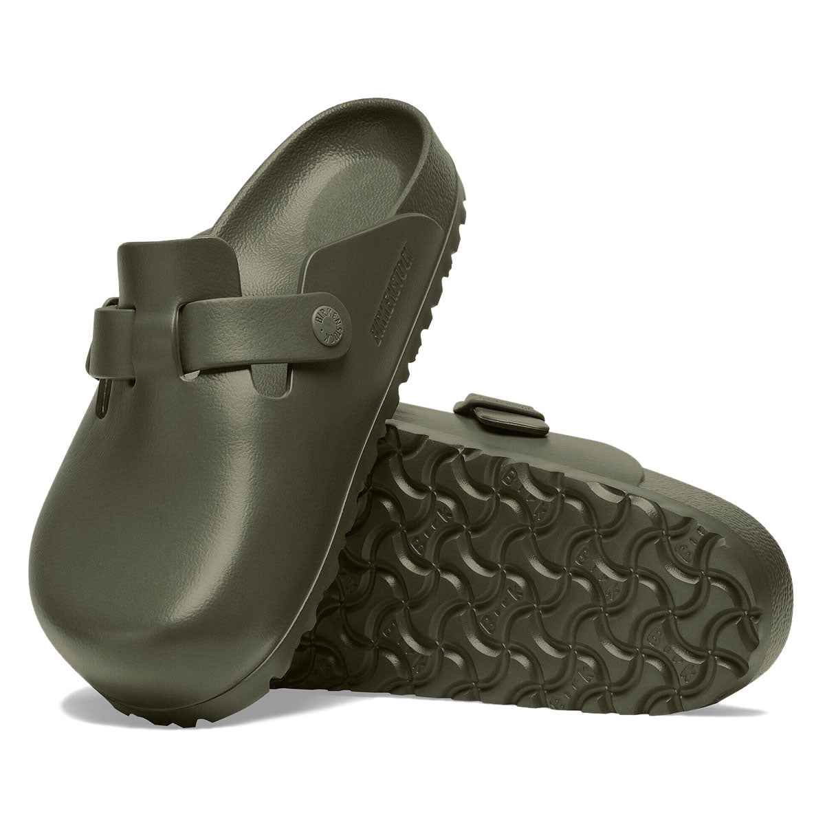Birkenstock Boston EVA Sandals - Khaki