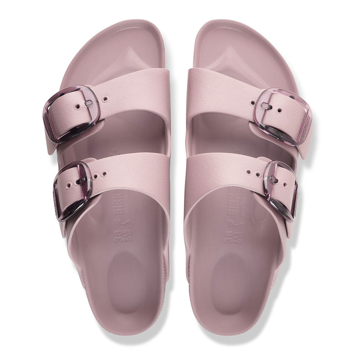 Birkenstock Womens Arizona Big Buckle EVA Sandals Shoes - Faded Purple