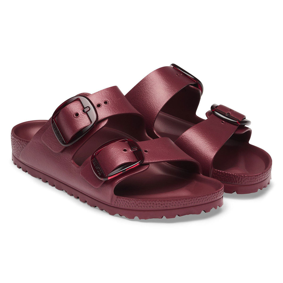 Birkenstock Womens Arizona Big Buckle EVA Sandals Shoes - Zinfandel