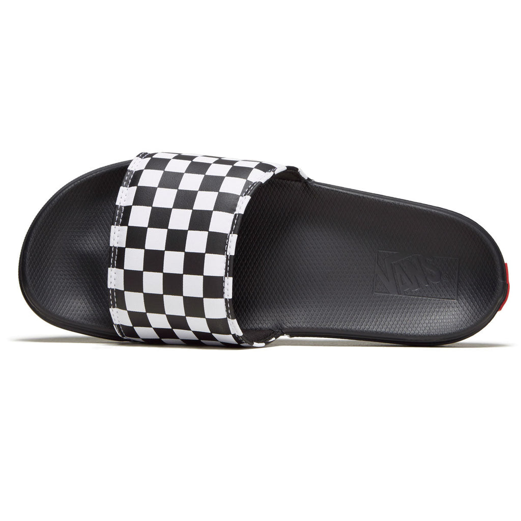 Vans La Costa Slide-On MTE Sandals - Checkerboard True White/Black