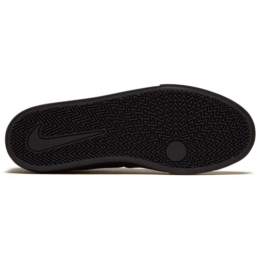 Nike SB Chron 2 Canvas Shoes - Black/Black/Black