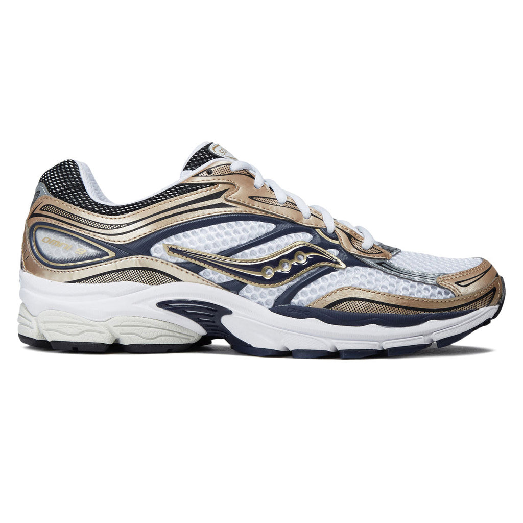Saucony Progrid Omni 9 Shoes - Aureate/White