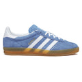 Adidas Womens Gazelle Indoor Shoes - Blue Fusion/Ftwr White/Gold Metallic
