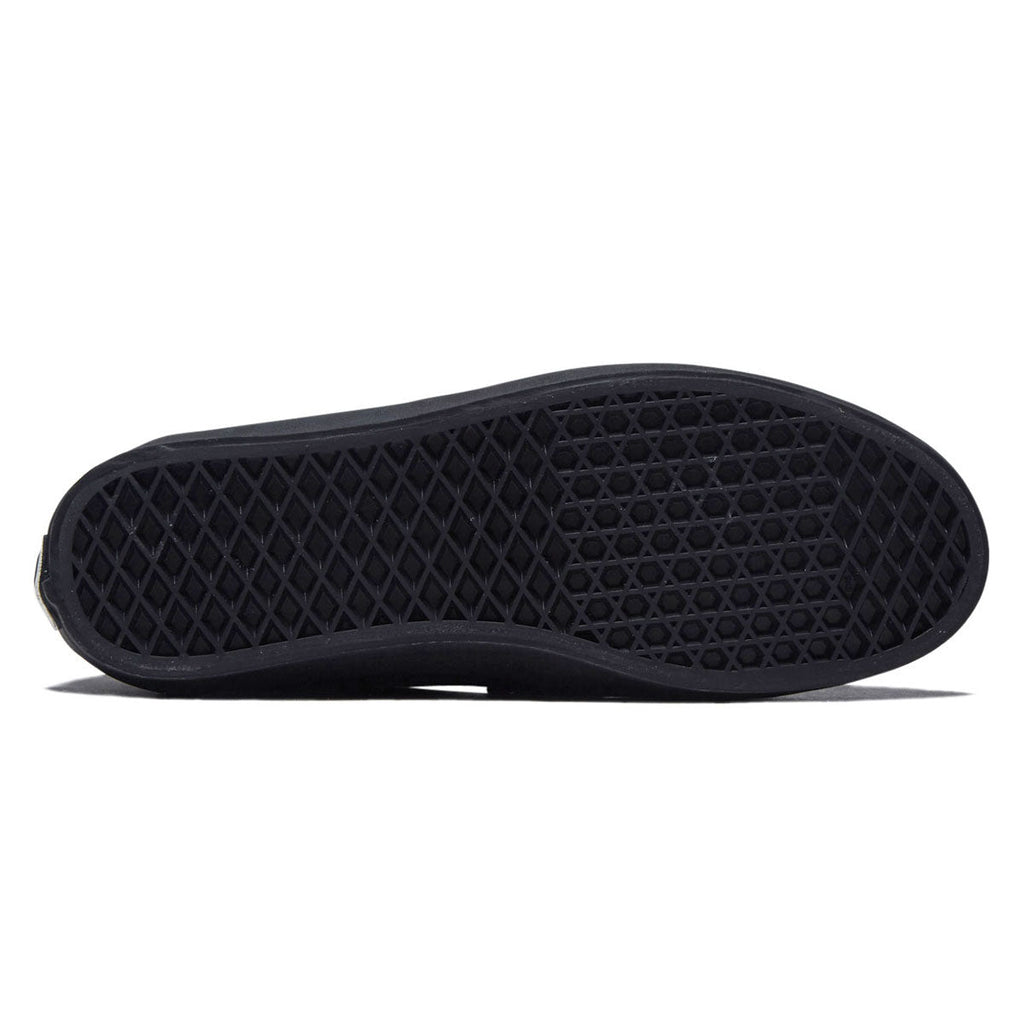 Vans Skate Loafer Shoes - Suede Black/Black
