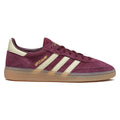 Adidas Womens Handball Spezial Shoes - Maroon/Warm Vanilla/Gold Metallic