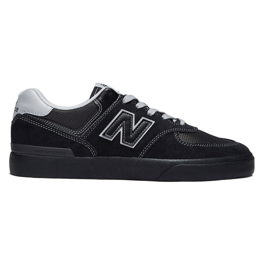 New Balance 574 Vulc Wide Shoes - Black/Black
