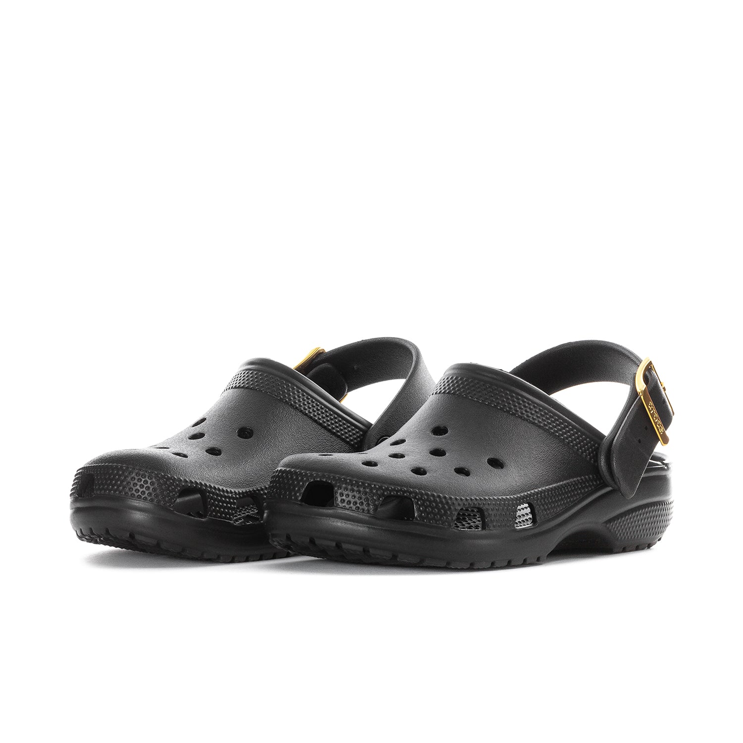Classic Metallic Buckle Clog - Womens