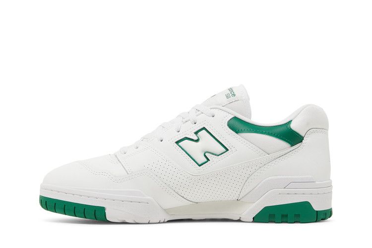 New Balance 550 White Classic Green