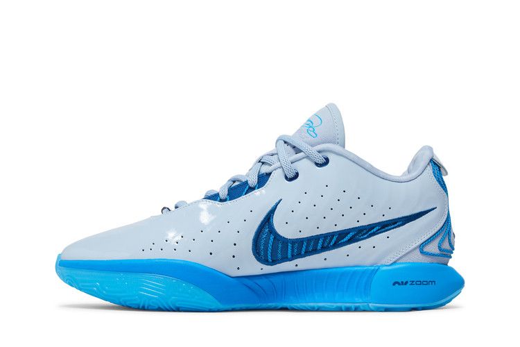Nike LeBron 21 Blue Diver (Translucent Blue Outsole)
