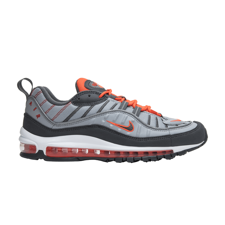 Nike Air Max 98 Wolf Grey Total Crimson