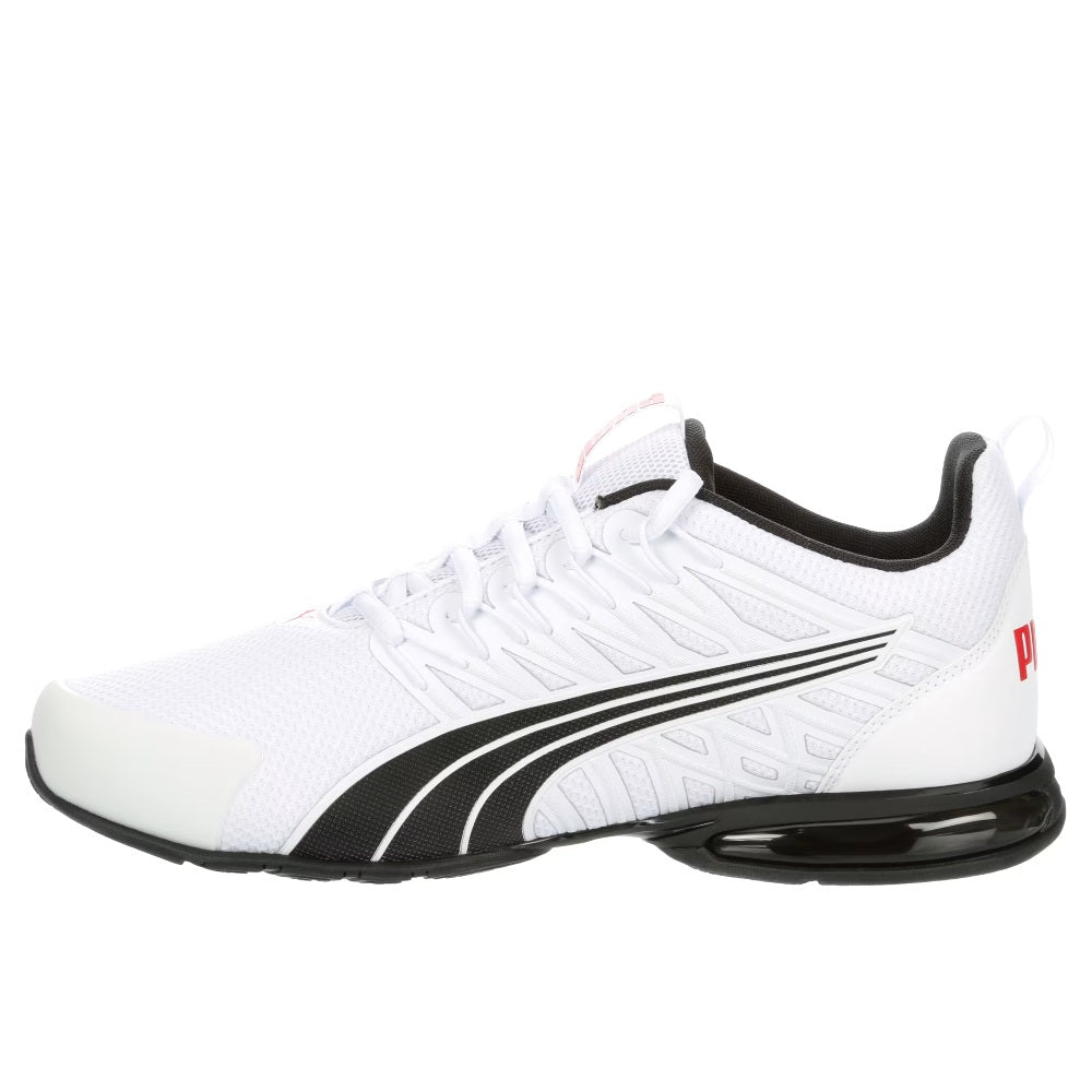 Men's Puma Voltaic Evo Puma White-Puma Black-For All Time Red (379601 20)