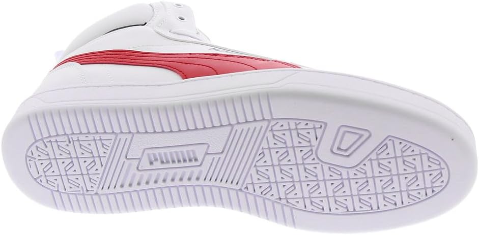 Men's Puma Caven 2.0 Mid Puma White/Red-Black (392291 06)