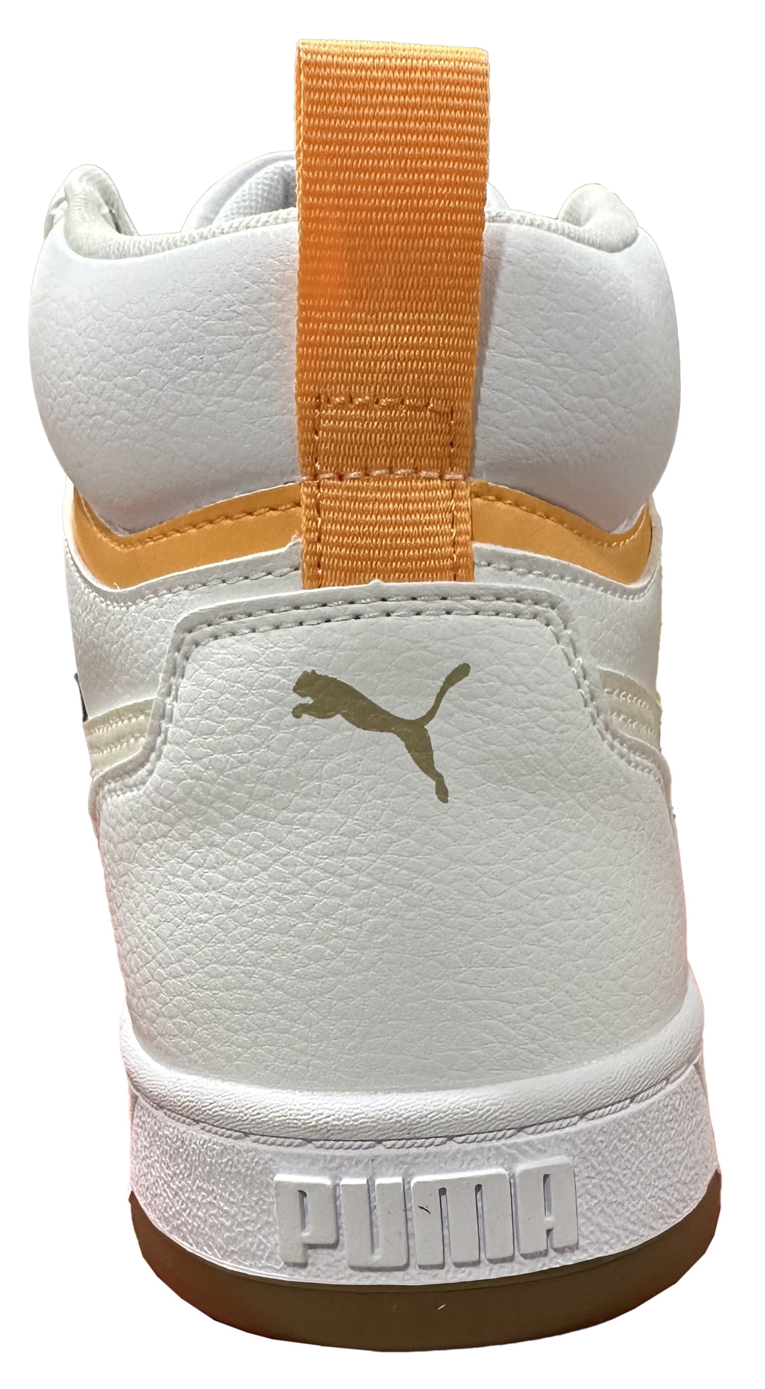 Men's Puma Caven 2.0 Mid White/Clementine-Frosted Ivory (392291 10)