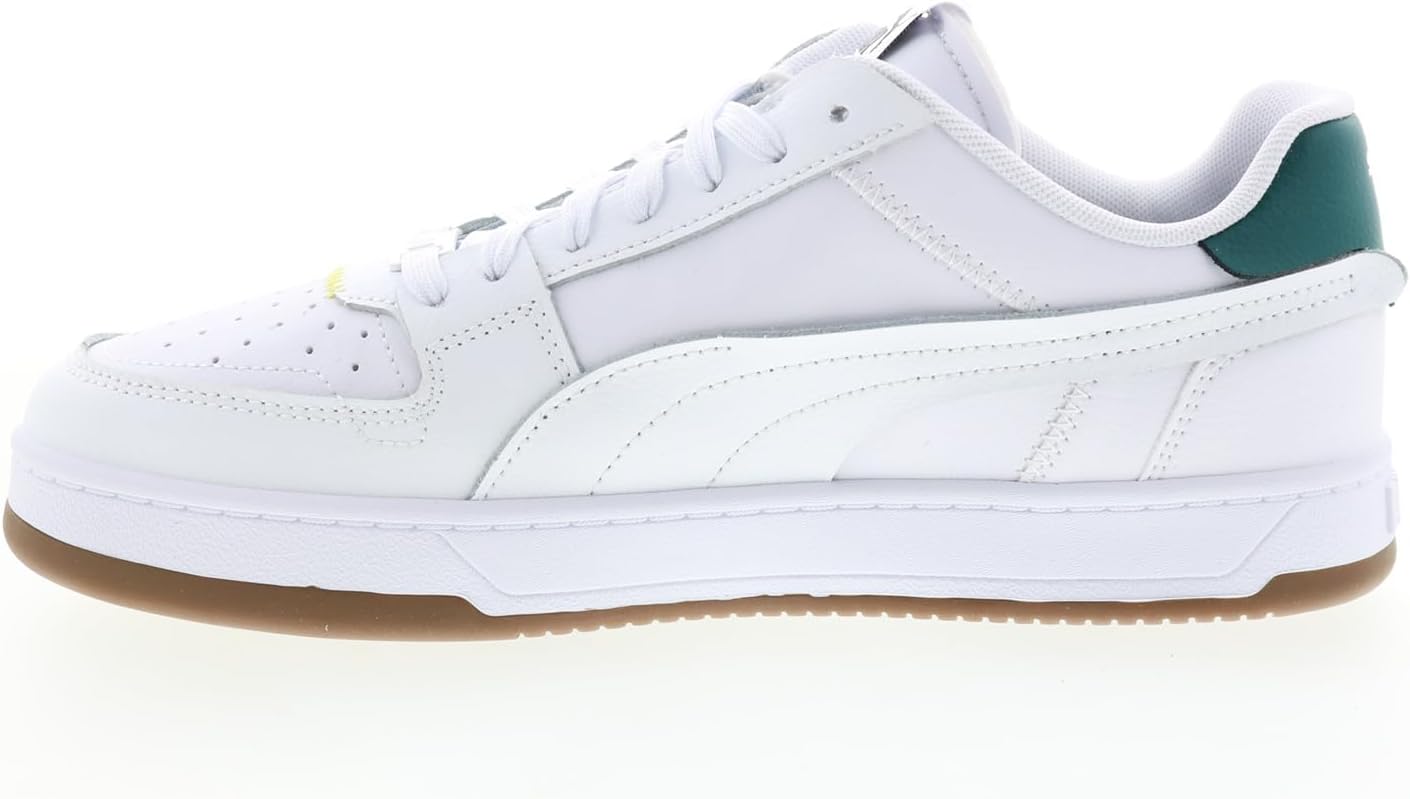 Men's Puma Caven 2.0 VTG White/Malachite-Black-Yellow (392332 01)