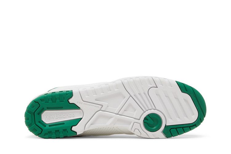 New Balance 550 White Classic Green
