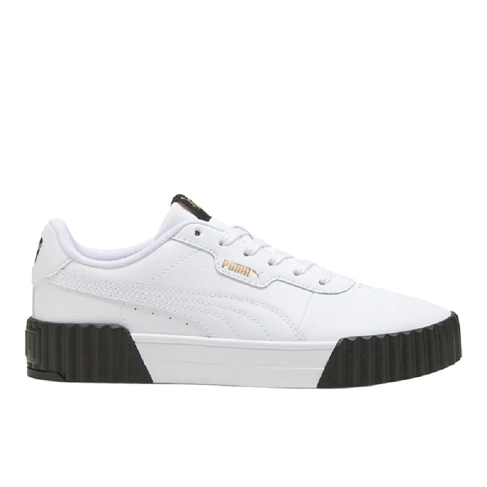 Women's Puma Carina 3.0 Puma White/Puma Gold-Black (400365 09)