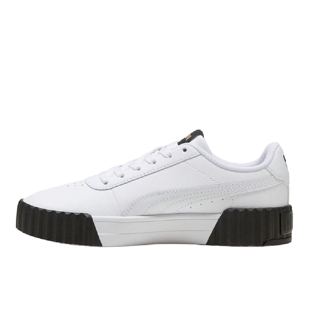 Women's Puma Carina 3.0 Puma White/Puma Gold-Black (400365 09)
