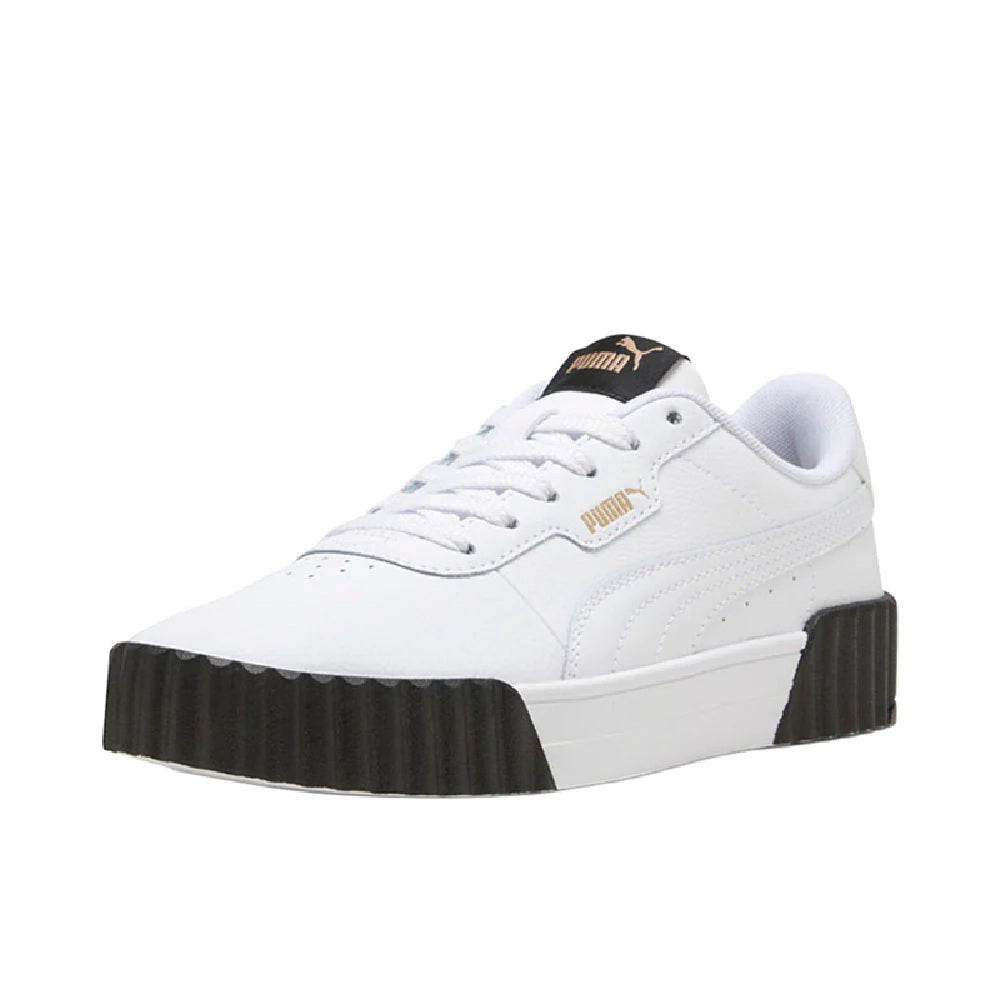 Women's Puma Carina 3.0 Puma White/Puma Gold-Black (400365 09)