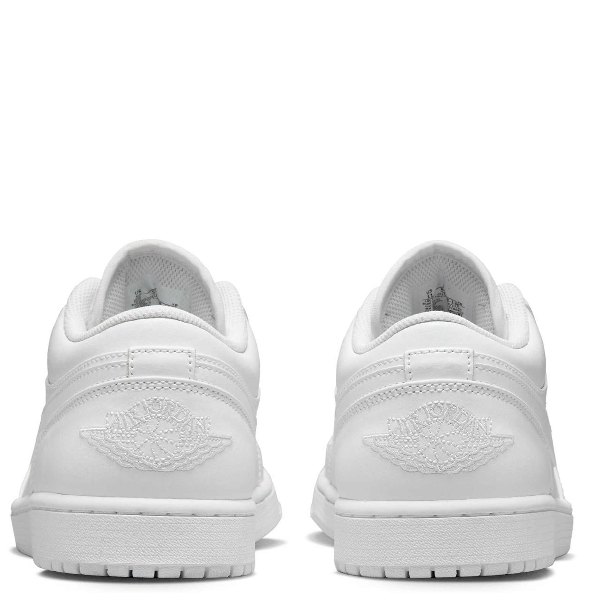 Men's Jordan 1 Low White/White-White (553558 136)
