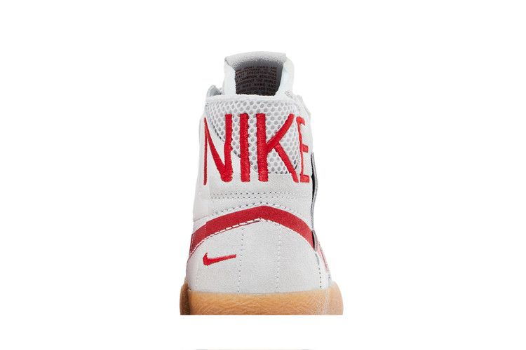 Nike SB Zoom Blazer Mid Premium Deconstructed White University Red Gum