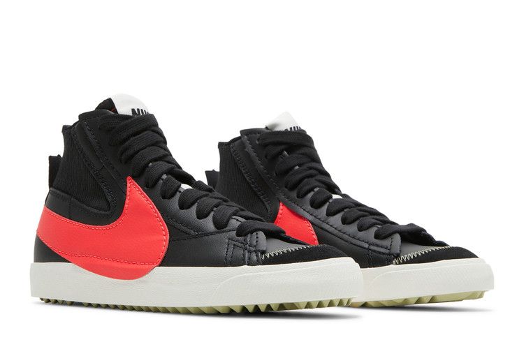 Nike Blazer Mid 77 Jumbo Black Bright Crimson