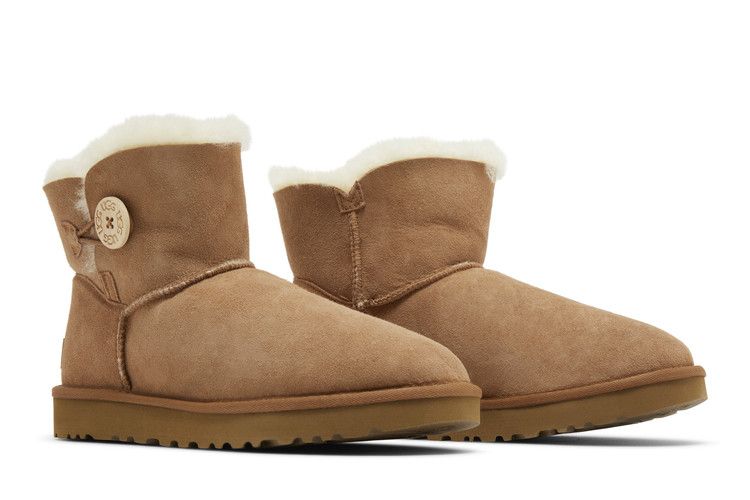 UGG Mini Bailey Button II Chestnut (Women's)