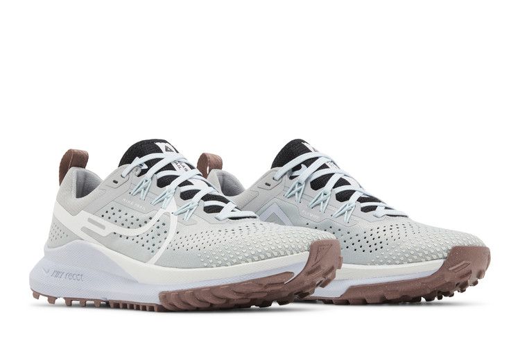 Nike React Pegasus Trail 4 Light Smoke Grey Black Glacier Blue White (Women's)