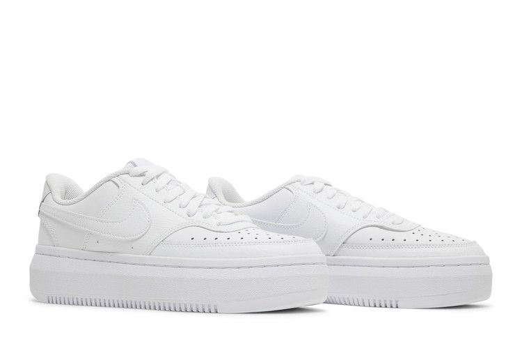 Nike Court Vision Alta Low Triple White (Women's)