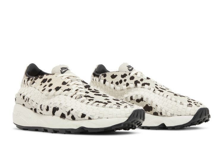 Nike Air Footscape Woven PRM White Cow Print (Women's)