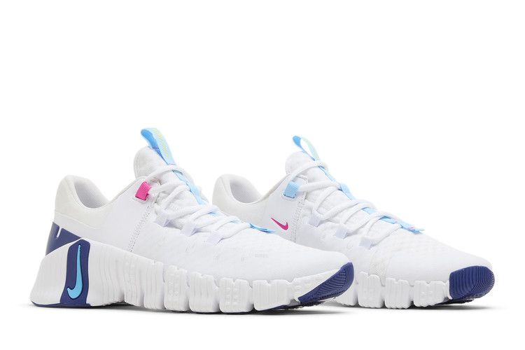 Nike Free Metcon 5 White Aquarius Blue (Women's)
