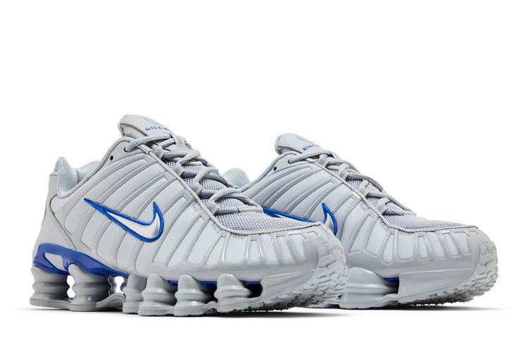 Nike Shox TL Wolf Grey Metallic Silver Blue