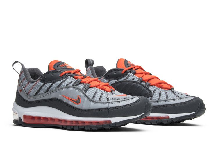 Nike Air Max 98 Wolf Grey Total Crimson