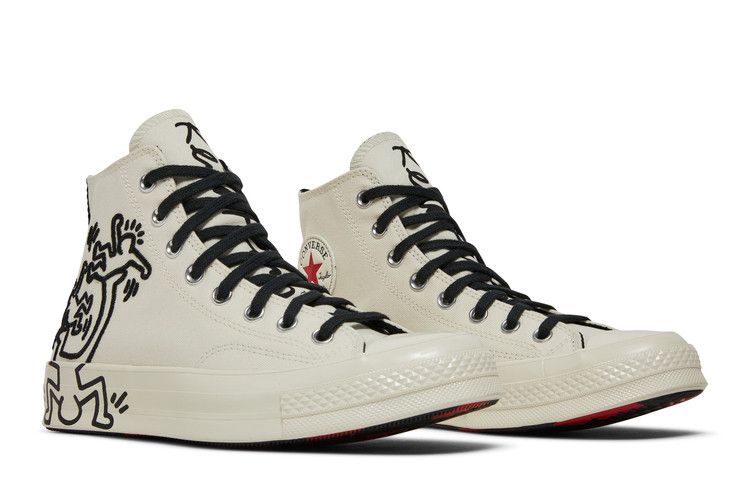 Converse Chuck Taylor All Star 70 Hi Keith Haring Egret