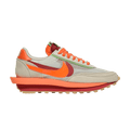 Nike LD Waffle sacai CLOT Kiss of Death Net Orange Blaze