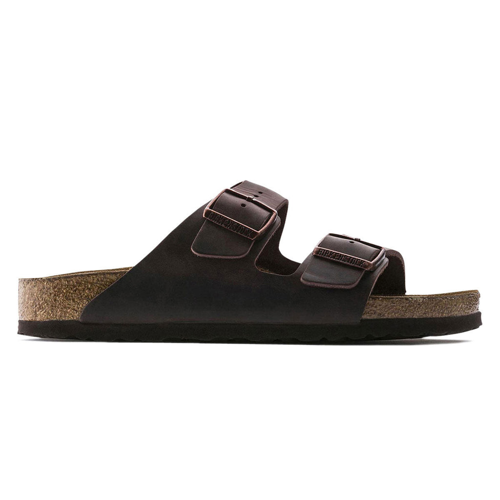 Birkenstock Womens Arizona Soft Footbed Sandals Shoes - Habana Oiled Leather