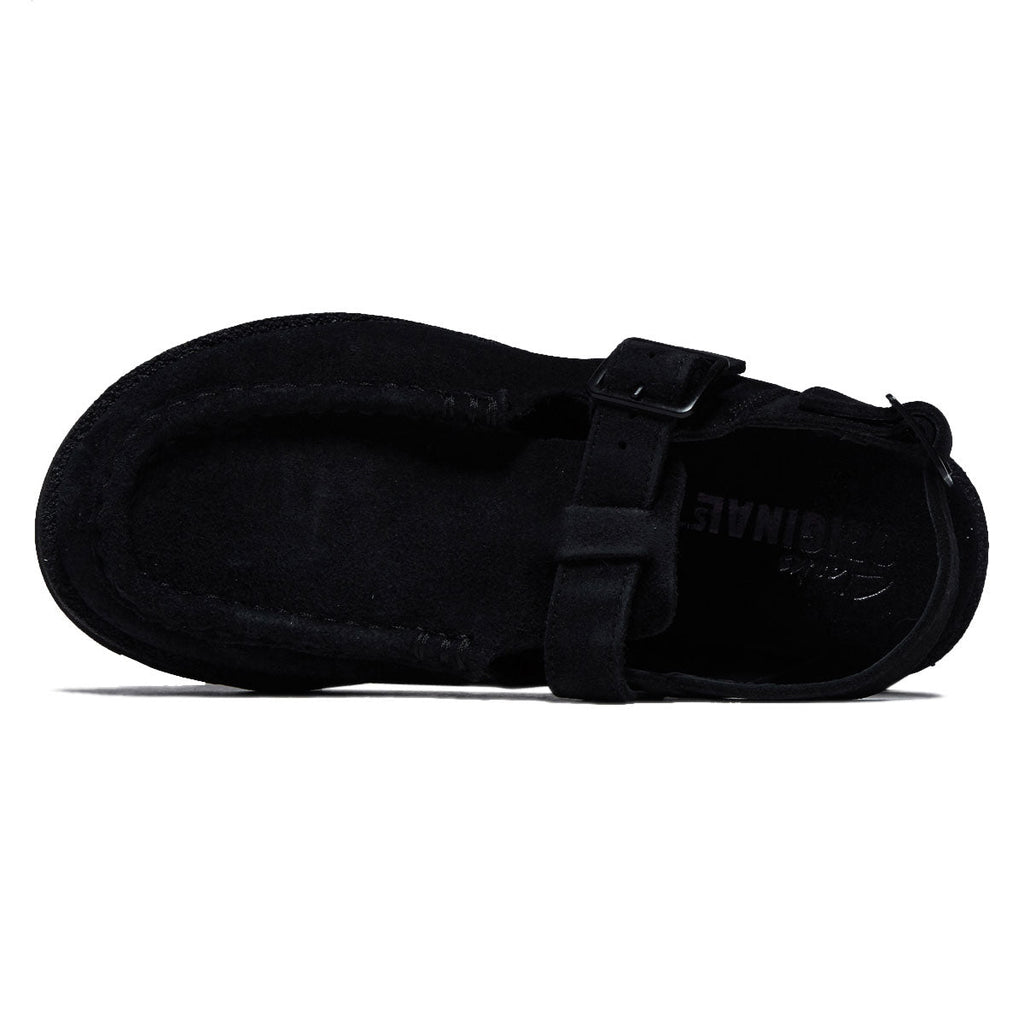 Clarks Womens Meare Easy Shoes - Black Suede