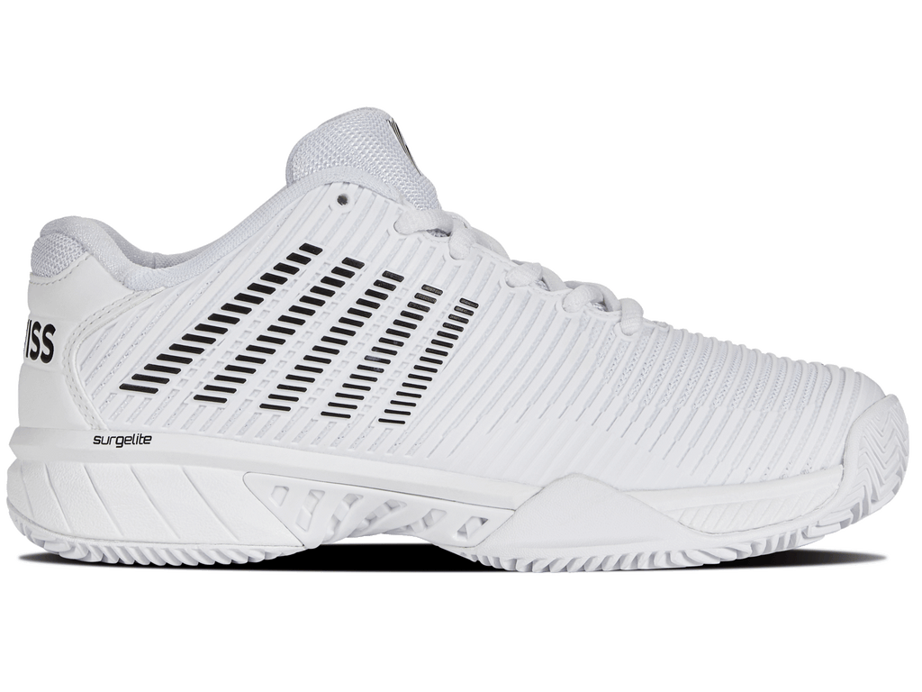K-Swiss Women's Hypercourt Express 2 Clay HB Tennis Shoes in White/Black