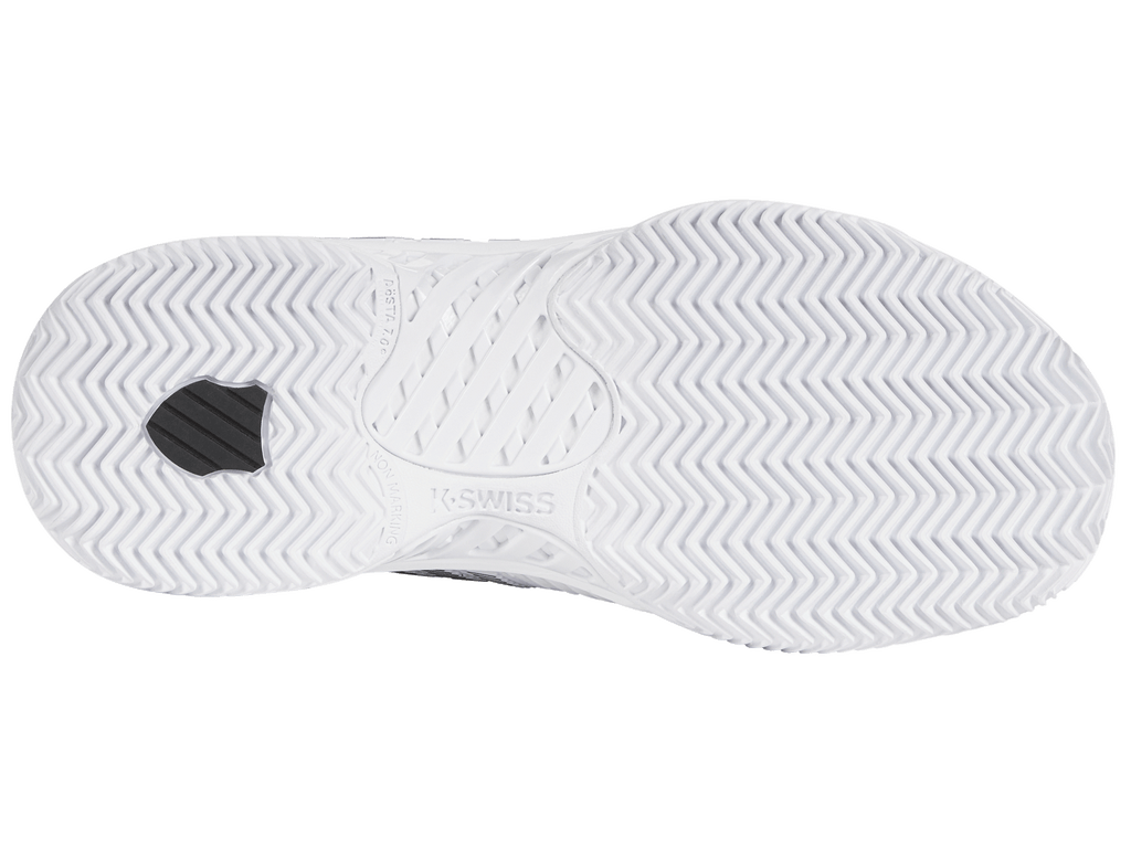 K-Swiss Women's Hypercourt Express 2 Clay HB Tennis Shoes in White/Black