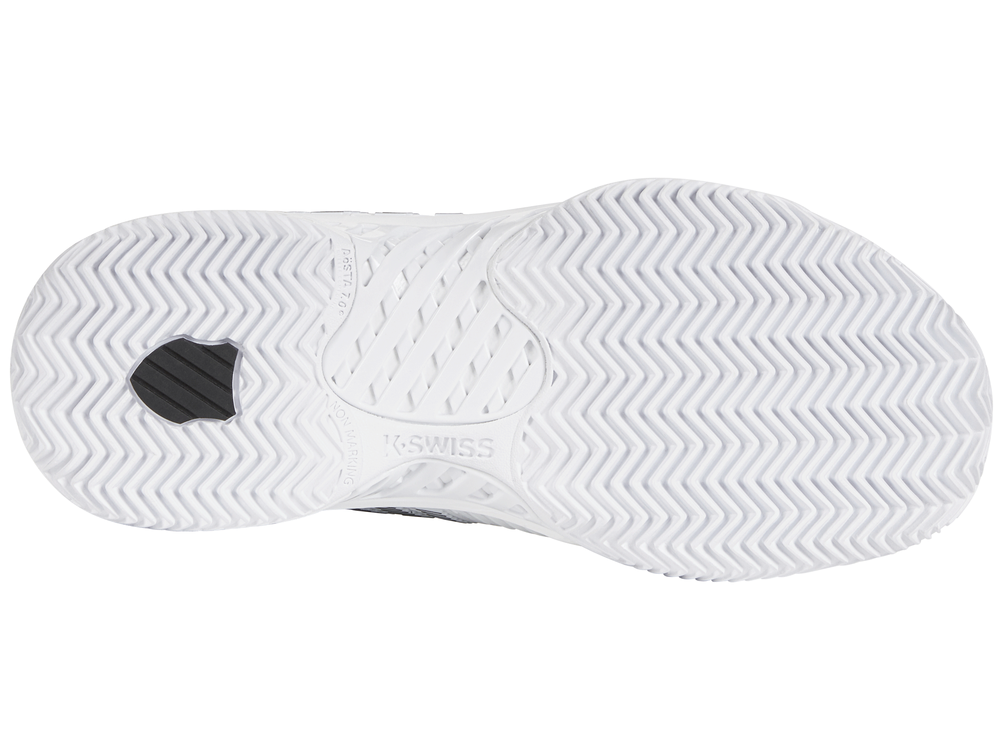 K-Swiss Women's Hypercourt Express 2 Clay HB Tennis Shoes in White/Black
