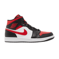 Jordan 1 Mid White Black Red (2022)