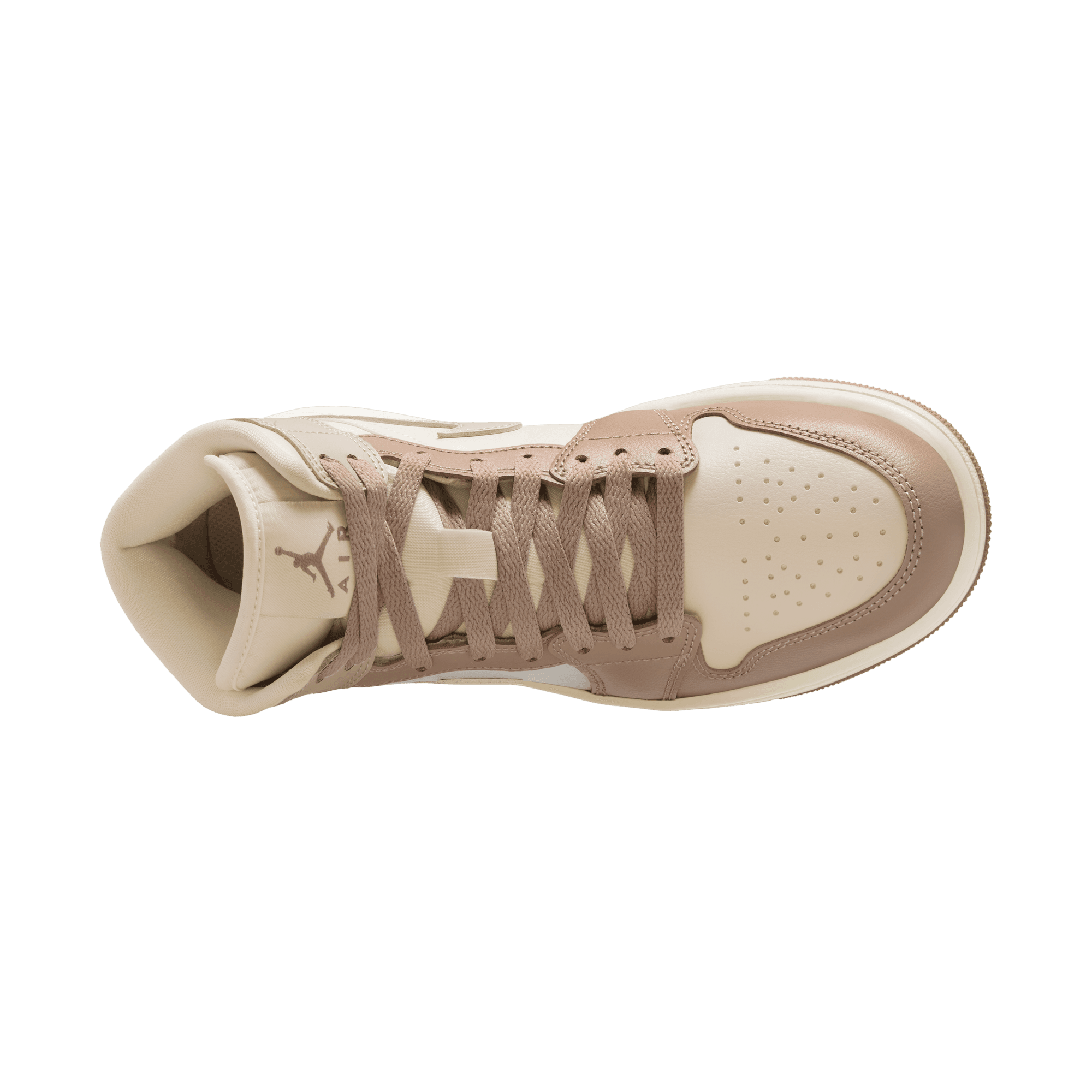 Women's Air Jordan 1 Mid "Tan Toe"