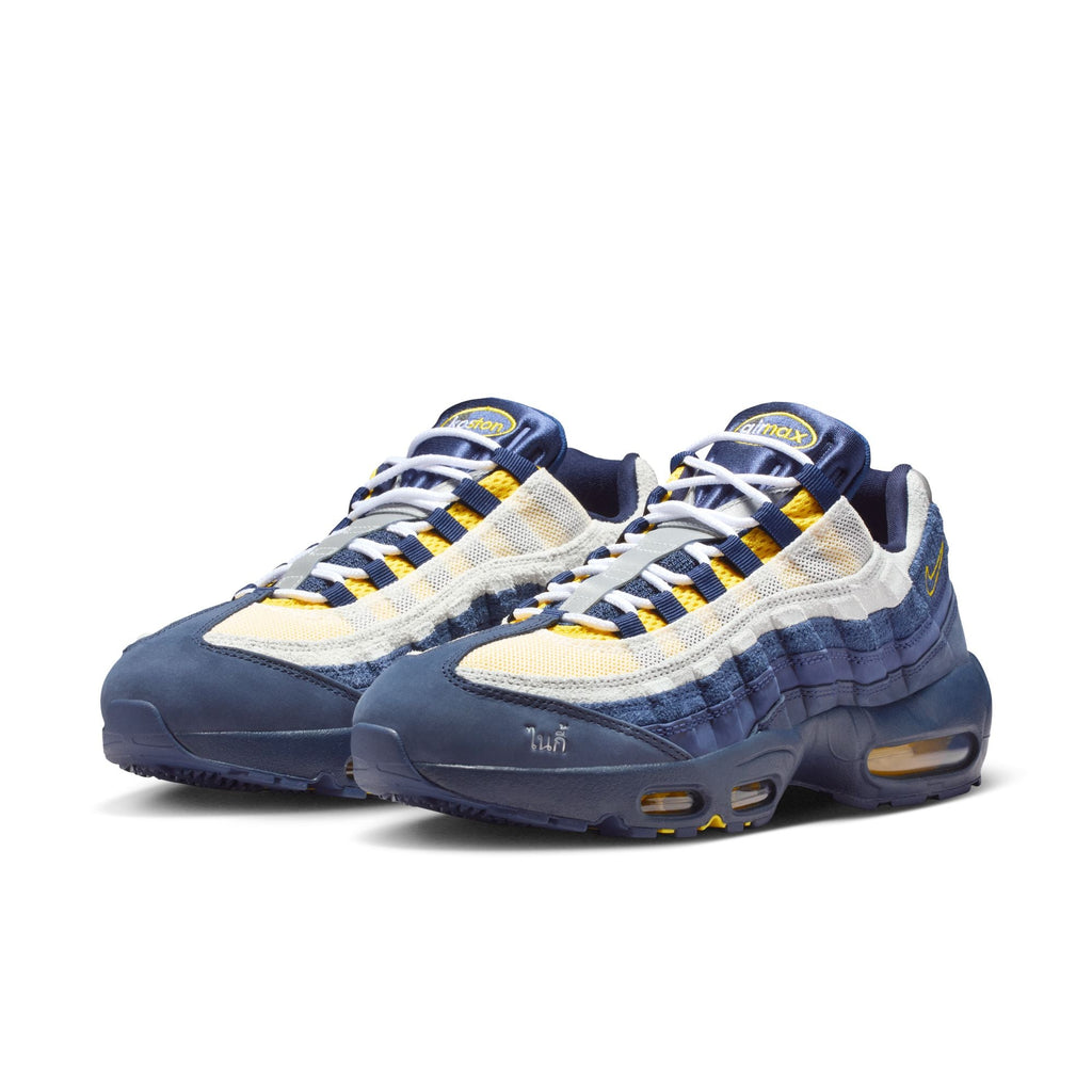 Nike SB Air Max 95 Shoes - Obsidian/Speed Yellow/Midnight Navy/Navy