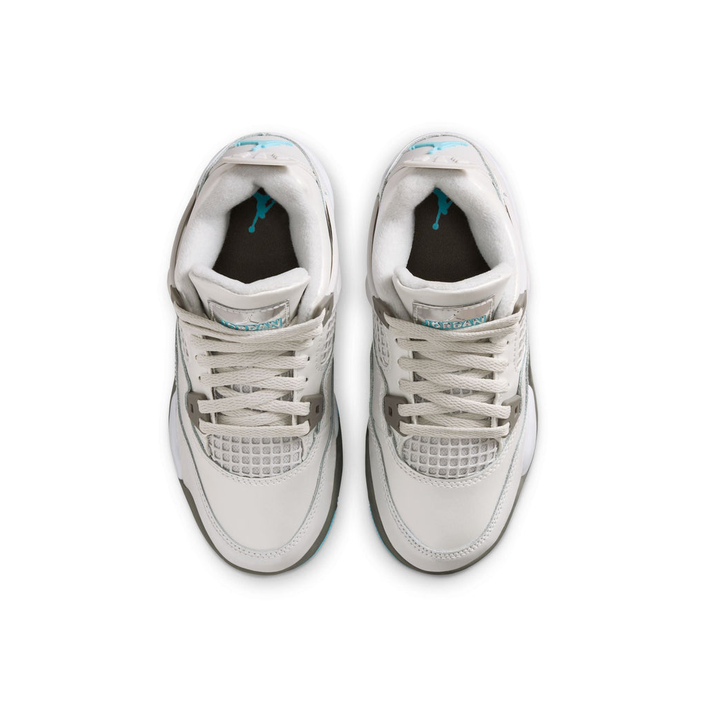 Air Jordan 4 Retro "Blue Chill" - Youth Sneakers